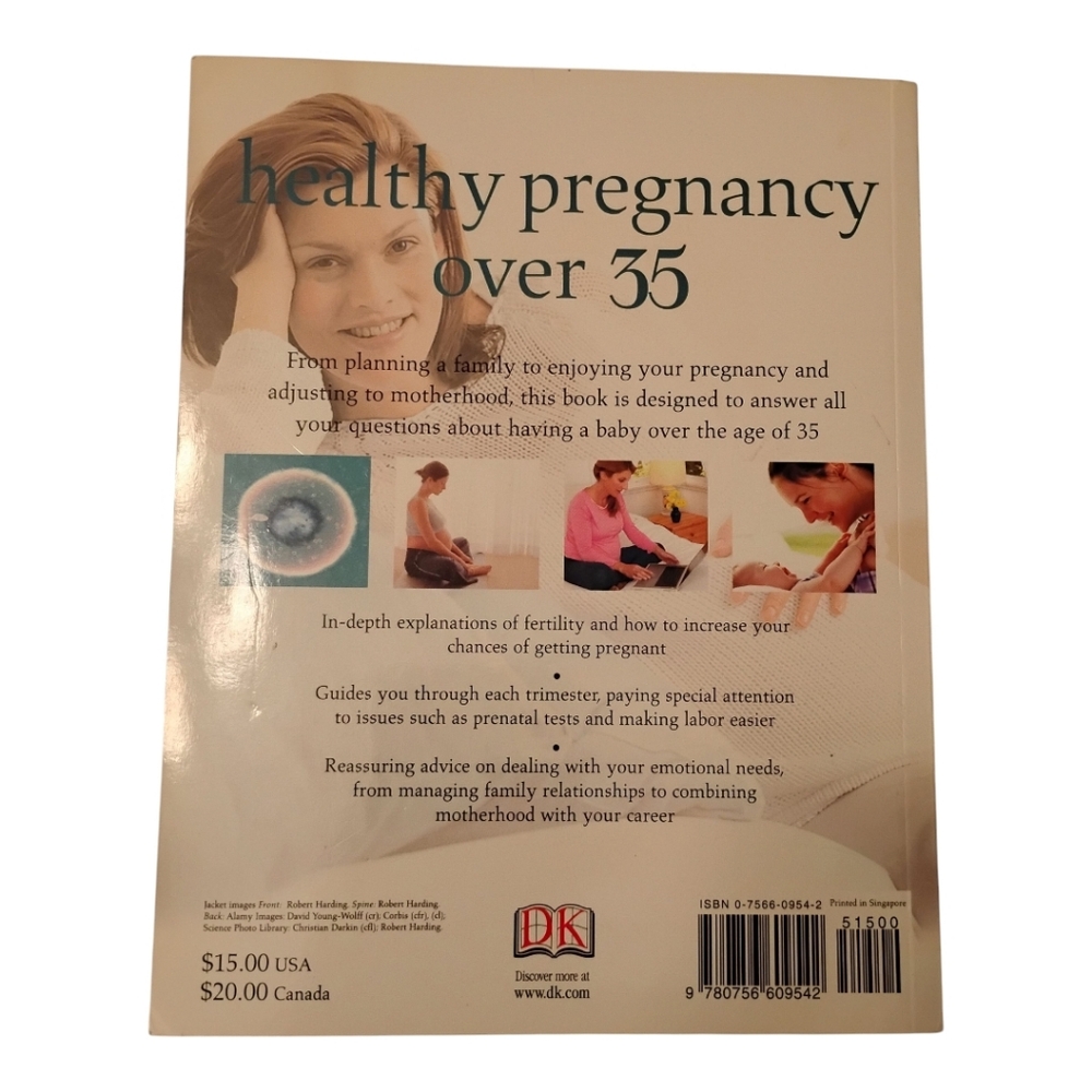 Healthy Pregnancy Over 35 (2005), Paperback Book, Pre-owned - Picture 2 of 13